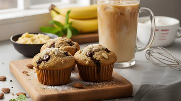 Brazen Banana Nut Chocolate Collagen Muffins